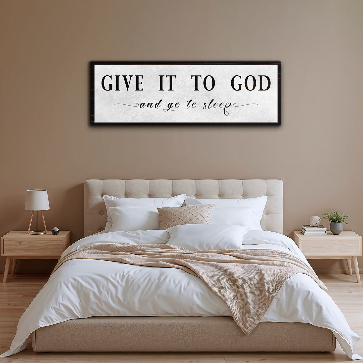 Give It To God - Stretched Canvas F8001