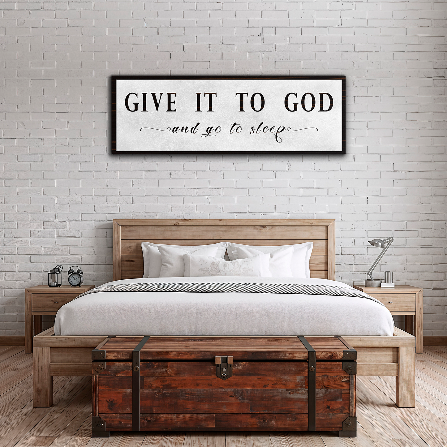Give It To God - Stretched Canvas F8001