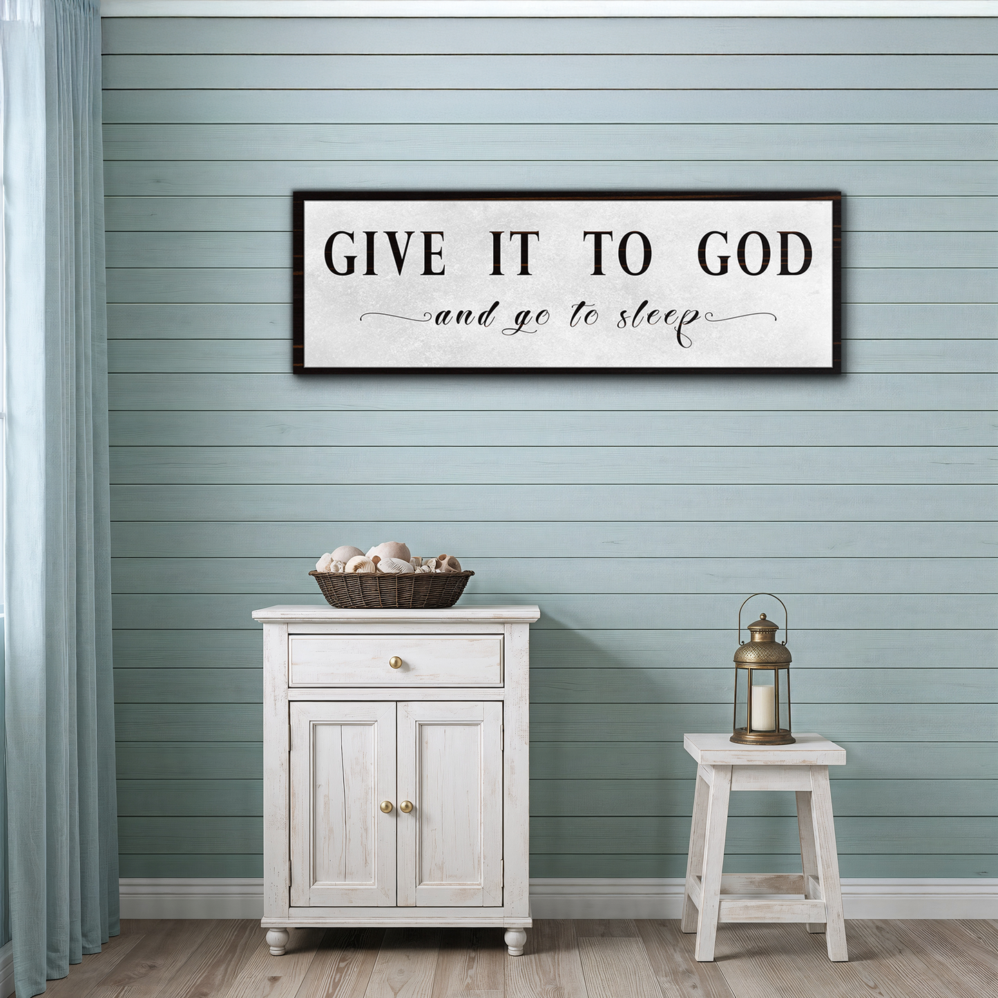 Give It To God - Stretched Canvas F8001